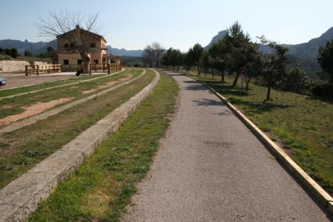 Image of Greenway path by Consell Comarcal de la Terra Alta