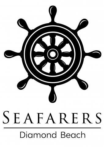 Seafarers logo with ship's wheel